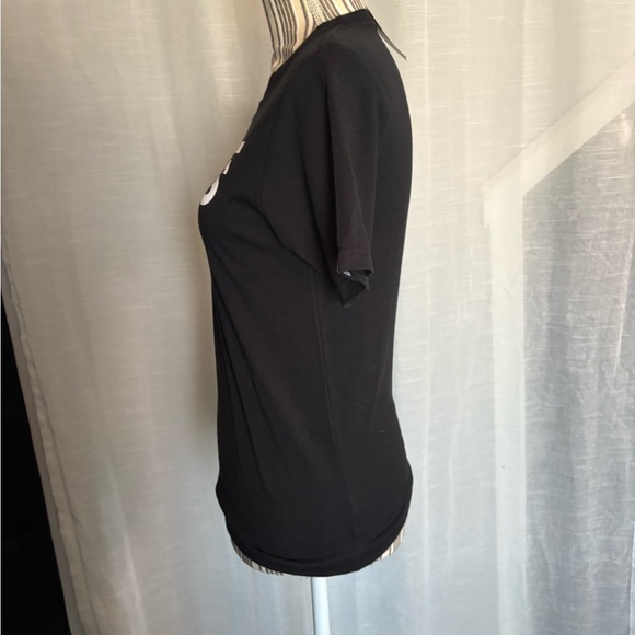 Vans Black Short Sleeve Tee Bold Logo - Picture 2 of 8